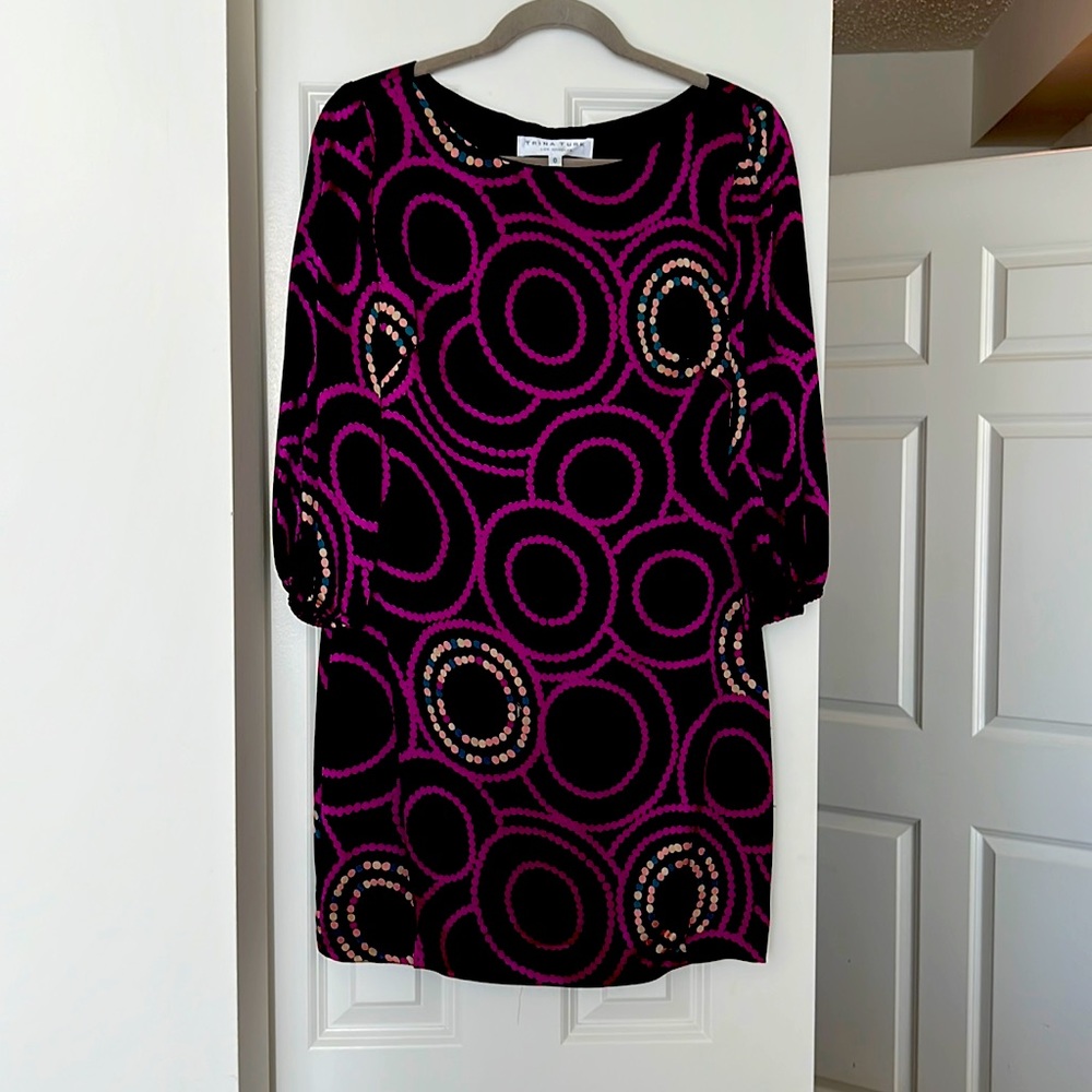 Trina Turk size 0 dress 100% silk